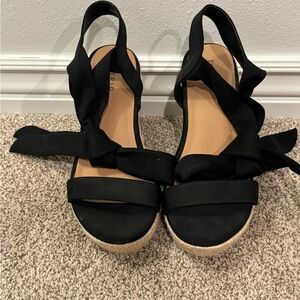 Women's Black Sandals